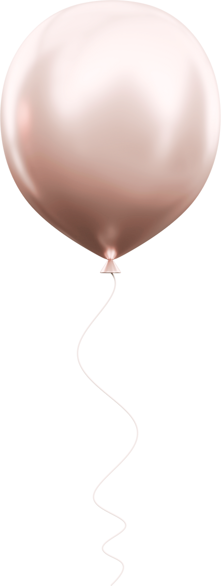 Metallic Beige Balloon